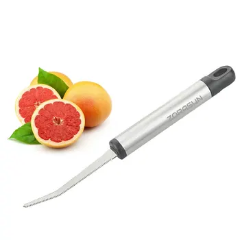 ZORASUN Grapefruit Nůž z Nerezové Oceli Grapefruit Lžíce škrabku na brambory Scoop Nádobím